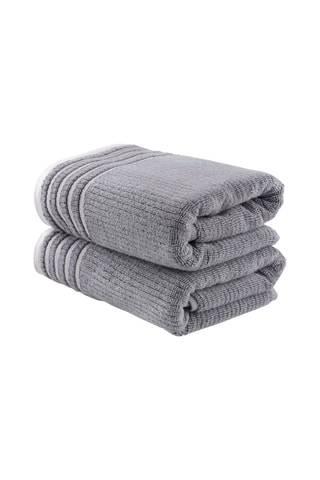 2 panos Mayra - Cinzento-escuro