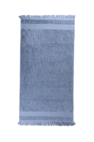 2 toalhas de banho Azul - 50 x 90 cm