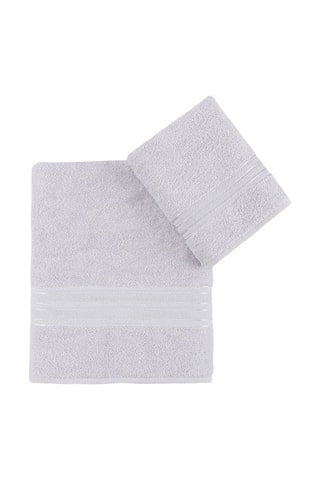 2 toalhas Dora -  Cinzento