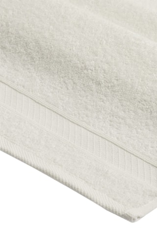 4 toalhas - Cinzento e amarelo - 50 x 90 cm