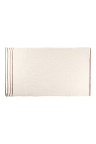 2 toalhas de duche grandes Mayra - Creme