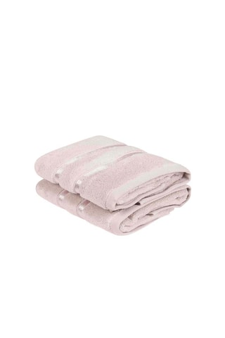Toalha de mãos Dolce - Rosa - 50 x 90 cm