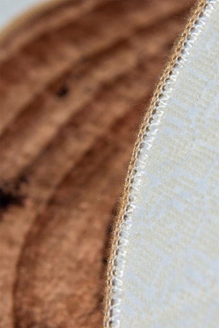 2 tapetes de banho Wood Djt - Ocre - 50 x 60 / 60 x 100 cm