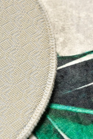 2 tapetes de banho Floret Branco e verde - 50 x 60 cm / 60 x 100 cm