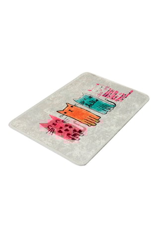 Tapete de banho Baby Cats Cinzento - 40 x 60 cm