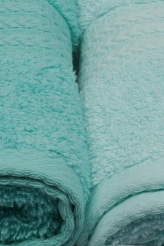 4 toalhas de rosto - Verde – 30 x 50 cm