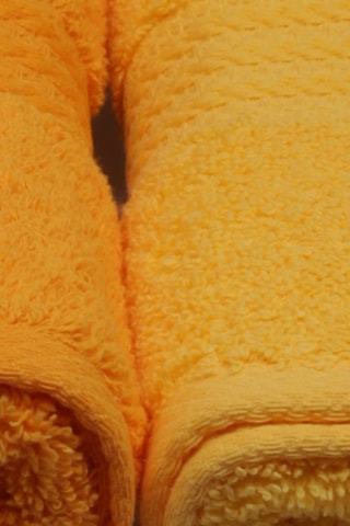 4 toalhas de rosto -Amarelo- 30 x 50 cm