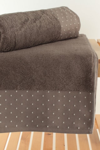 2 toalhas de banho grandes - Cru - 70 x 140 cm