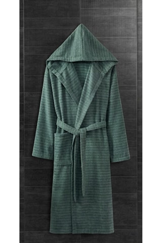 Roupão com capuz - Verde