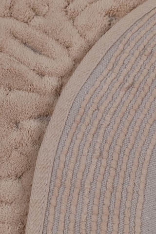2 tapetes de banho - Bege - 50 x 60 cm / 60 x 100 cm