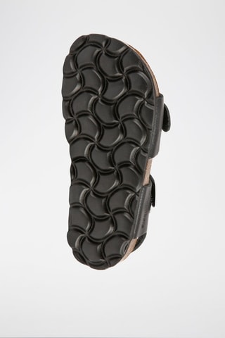 Leren Sandalen Rosso Zwart