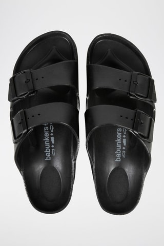 Slippers Ibiza Zwart