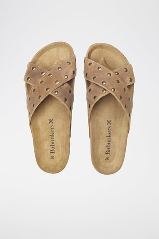 Nubuck Muiltjes 
Bruin