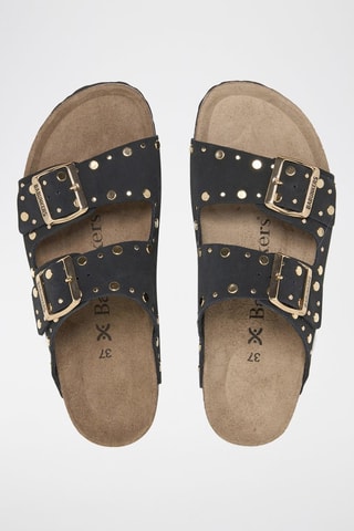 Nubuck Muiltjes - Zwart