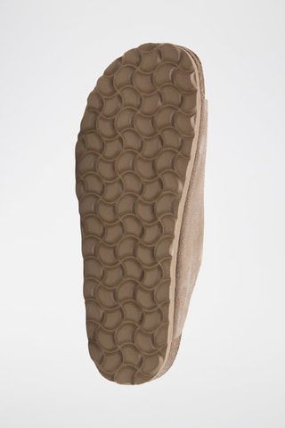 Mules em nobuck - Castanho