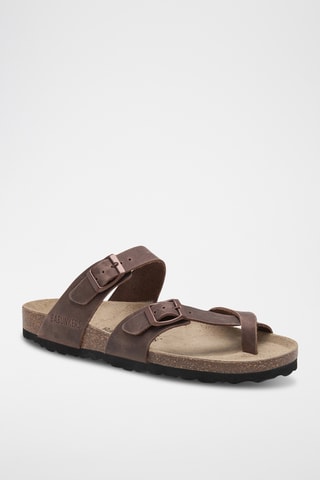 Leren Sandalen - Bruin