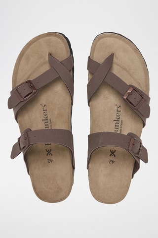 Sandalen - Bruin