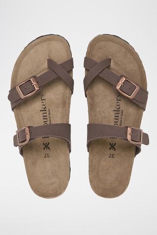 Sandalen - Bruin