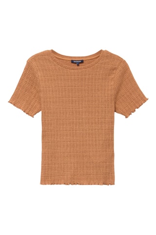 T-shirt. - Laranja-escuro