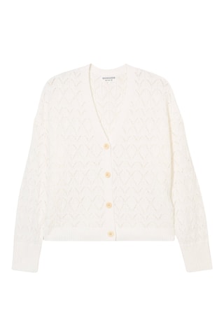 Casaco de malha - Cru