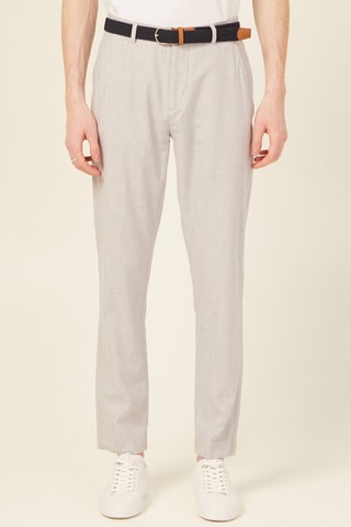 Linnen Chino - Grijs