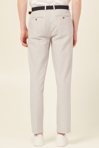 Linnen Chino - Grijs