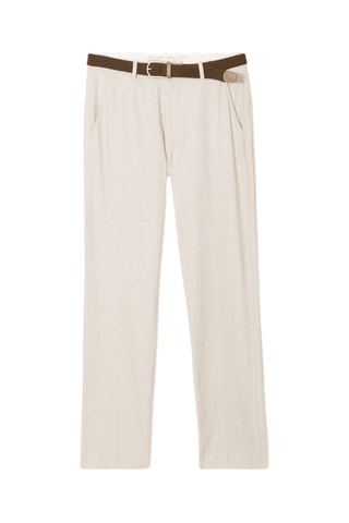 Linnen Chino - Grijs