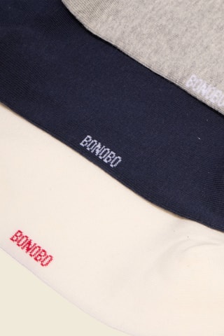 3 Paar Biologisch Katoenen Sokken - Multicolor