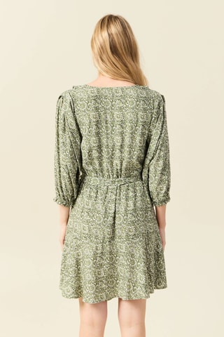 Vestido estilo patinadora - Caqui