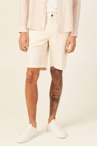 Biologisch Katoenen Short - Ecru