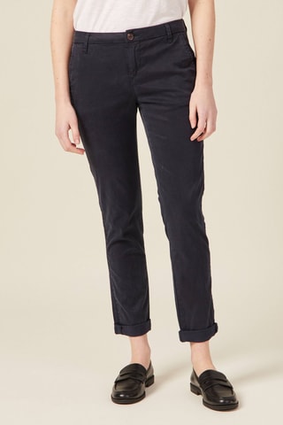 Calças chino - Azul-escuro