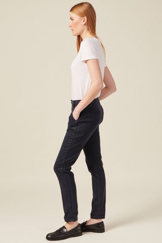 Calças chino - Azul-escuro