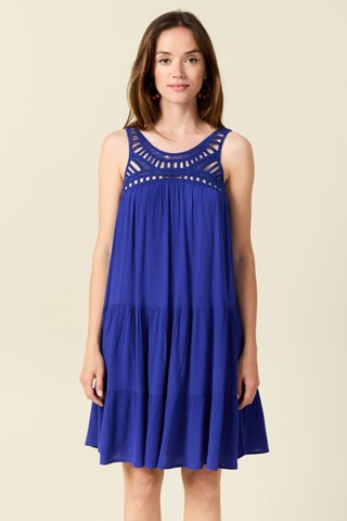 Vestido estilo patinadora - Azul