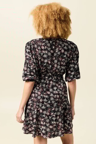 Vestido estilo patinadora - Preto