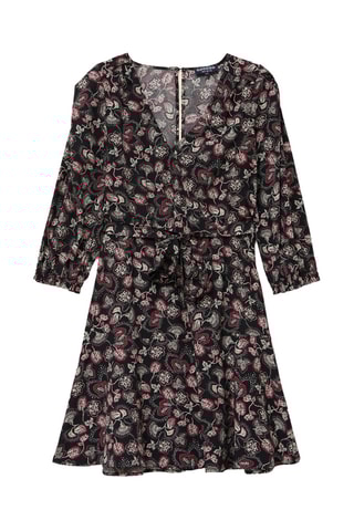 Vestido estilo patinadora - Preto