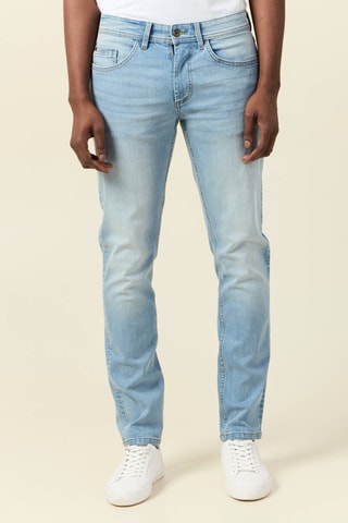 Calças de ganga slim - Azul