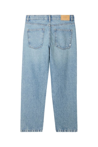 Calças relaxed - Azul