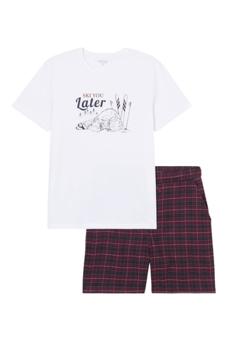 Biologisch Katoenen Pyjama - Paars