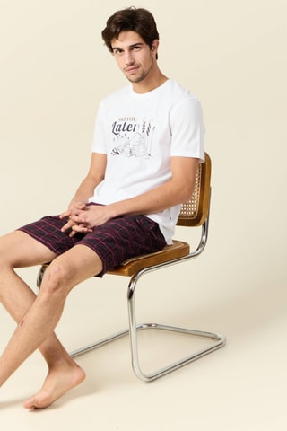 Biologisch Katoenen Pyjama - Paars