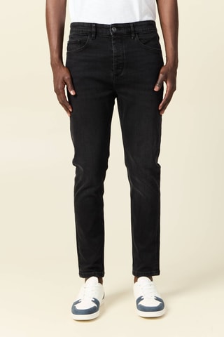 Calças de ganga  - Preto