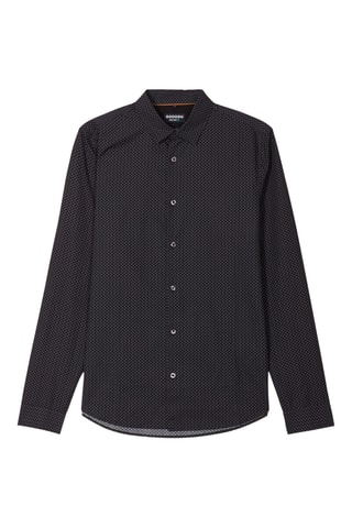 Top em algodão biológico  - Preto