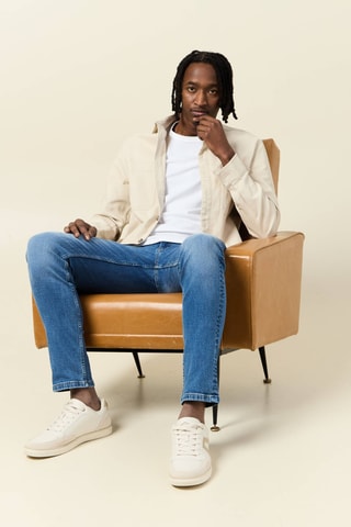 Calças de ganga  - Cinzento