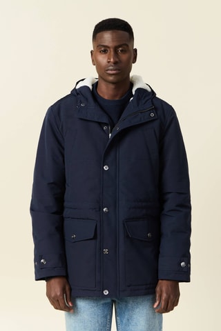 Parka met Capuchon - Marineblauw