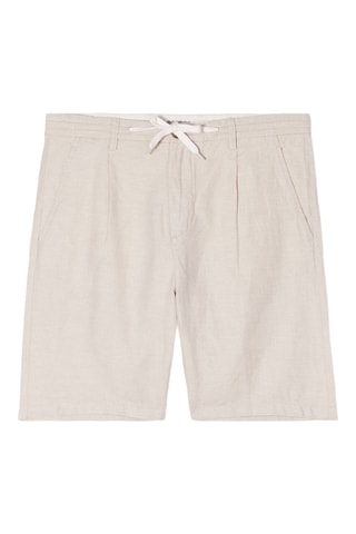 Linnen Short - Beige