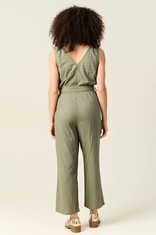 Macacão em linho - Caqui