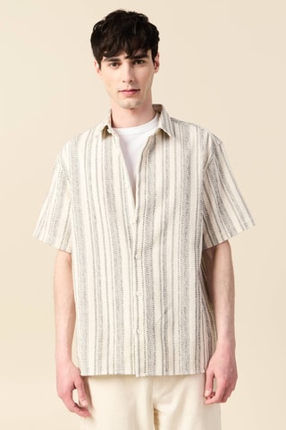 Camisa direita - Cru