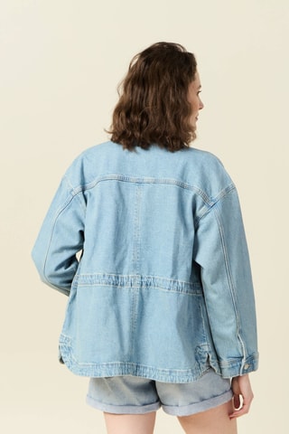 Sobrecamisa de ganga - Azul