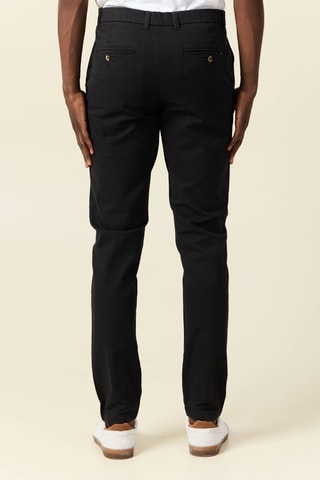 Biologisch Katoenen Chino - Zwart