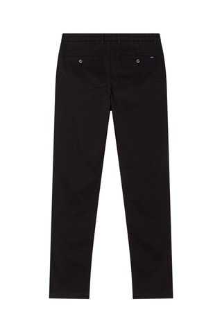 Biologisch Katoenen Chino - Zwart