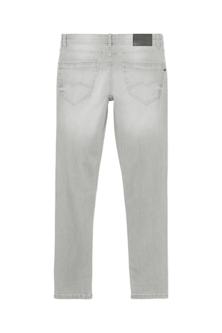 Calças de ganga em algodão biológico  - Cinzento